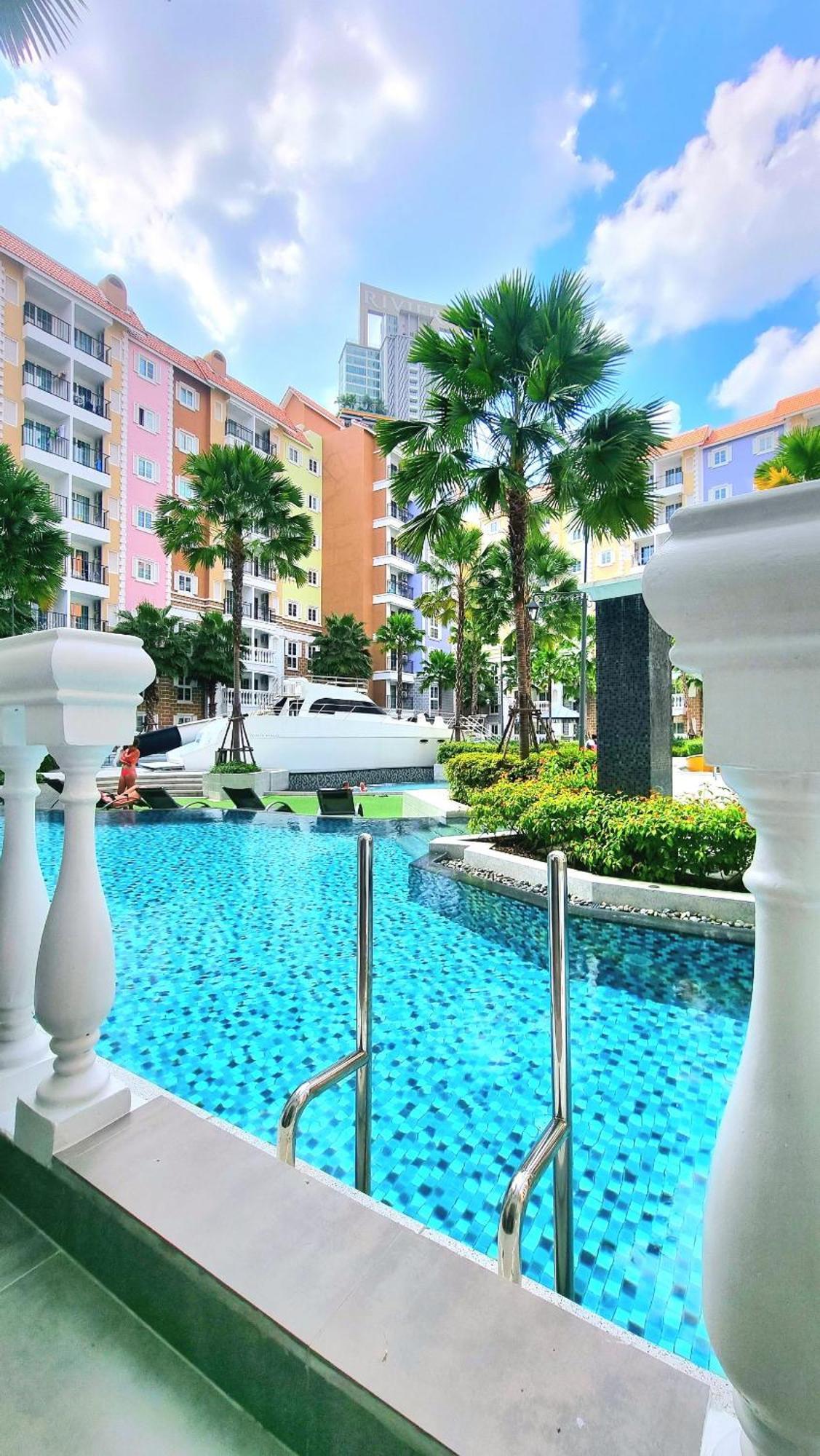 Seven Seas Cote D'azur Resort Jomtien Na Chom Thian Exterior foto