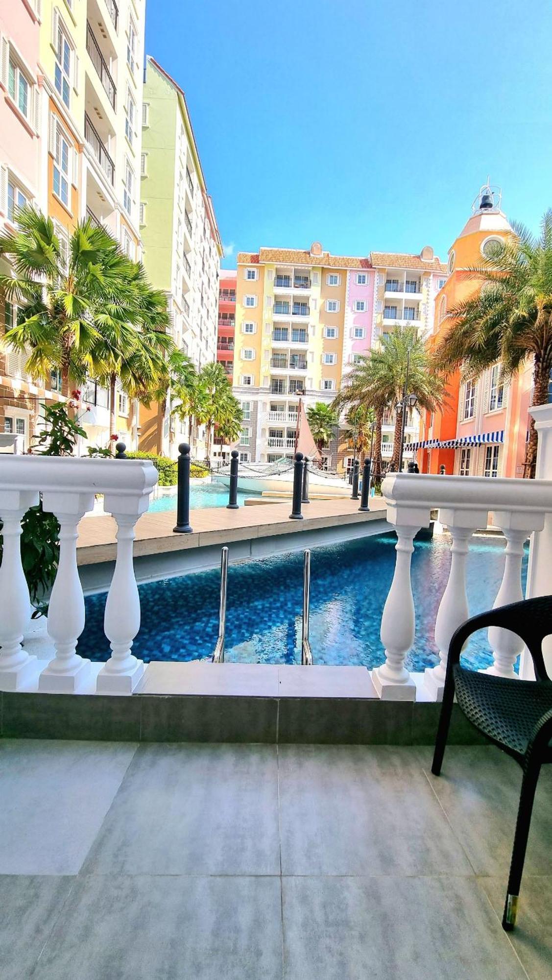 Seven Seas Cote D'azur Resort Jomtien Na Chom Thian Exterior foto