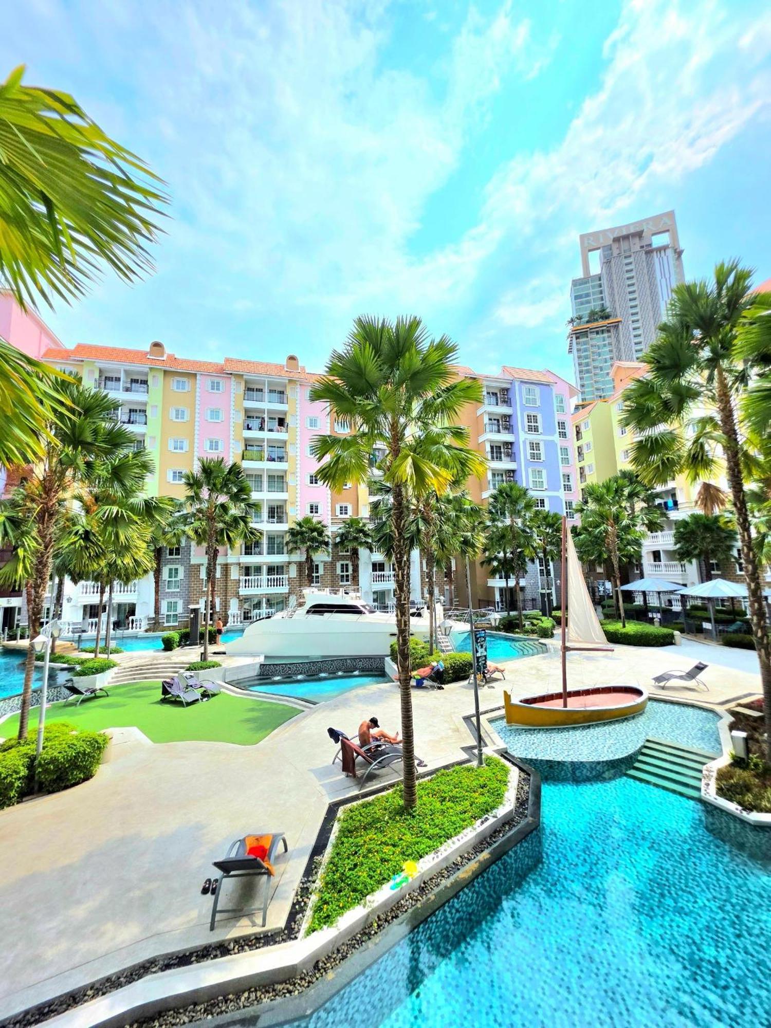 Seven Seas Cote D'azur Resort Jomtien Na Chom Thian Exterior foto